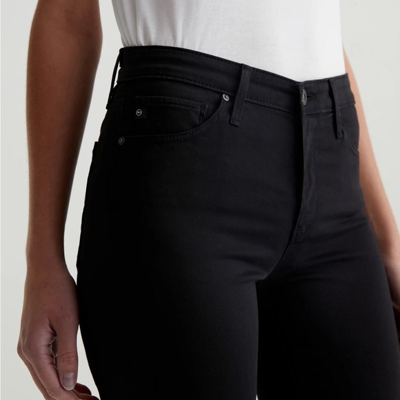 AG Jeans black Prima cigarette leg slim pants - size 30 - Picture 5 of 13